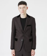LOVELESS　MENS/ベルベットコンビシルクネップジャケット/506836611