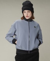 LANVIN SPORT/ノーカラー防寒アウター【ストレッチ/蓄熱保温裏地付き】/506867943