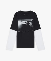agnes b. FEMME/【ユニセックス】SEW3 TS DBLE アーティストTシャツ Dennis hopper/506870064