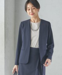 SHIPS WOMEN/〈手洗い可能〉トリアセテート混 ダブルカラー ジャケット（セットアップ対応）/506873975