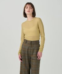 GRACE CONTINENTAL/シアーテレコカットソー/506874561