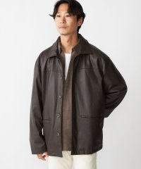 SHIPS MEN/BENCH MARKING SHIRT: 合成皮革 カーコート/506874862