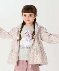 SHIPS Colors  KIDS/《一部追加・新色予約》SHIPS Colors:80~130cm/フラワー ジップフード ブルゾン◇/506874938