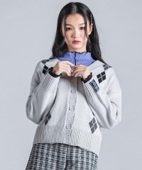 ZIDDY/アーガイルチェック柄カーディガン(130~160cm)/506856482