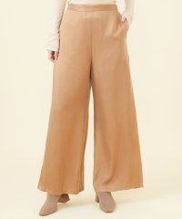 Sybilla/マットサテンワイドパンツ/506875209
