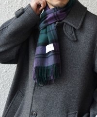SHIPS any MEN/【WEB限定】SHIPS any: カシミヤ シングル チェック ストール◇/506875567