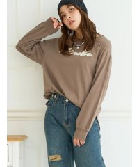 Ludic Park/AMIABLEサガラ刺繍ロングスリーブTシャツ/506876117