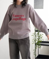 VENCE　EXCHANGE/ヴァンス エクスチェンジ VENCE EXCHANGE Fameuxロゴジャガードニット/506590388