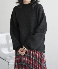 VENCE　EXCHANGE/ブークレダイヤ柄ニット/506590392
