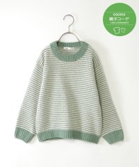 ikka kids/【親子おそろい】モールボーダーニットプルオーバー（120〜160cm）/506704406
