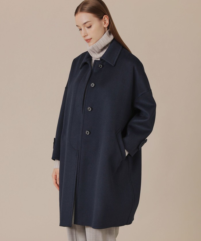 極美品♡ マッキントッシュロンドン リバーシブル ロングコート レインコート セール】【WEB・一部店舗限定】【ROSELY/ロズリー】ウールリバー