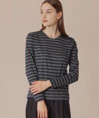 MACKINTOSH LONDON/ウォッシャブルウールボーダープルオーバー/506861296