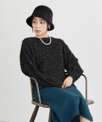 NICOLE white/ラメフリンジヤーンプルオーバー/506862456