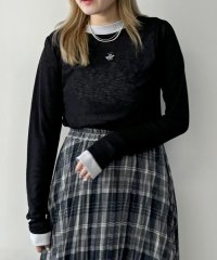 NICOLE CLUB/【BEVERLY HILLS POLO CLUB】レイヤード風シアーロングTEE/506862458