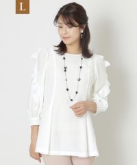 TO BE CHIC(L SIZE)/【L】フリルスリーブ ブラウス/506866920
