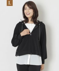 TO BE CHIC(L SIZE)/【L】マットストレッチダンボール パーカー/506866922