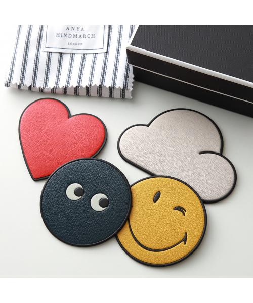 セール】ANYA HINDMARCH コースター Set of 4 Coasters Stickers 196086 (506874614) |  アニヤハインドマーチ(ANYA HINDMARCH) - d fashion