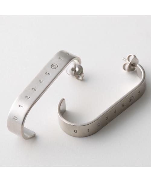 MM6 Maison Margiela Tag And Key ピアス | シルバートーン