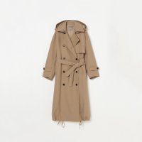 HELIOPOLE/HOODED TRENCH COAT/506876409
