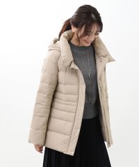Reflect/【SALE／定番人気／洗えるダウン/フィルパワー800/フード取り外し可】フーデッドミドルダウンコート/506876417
