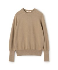 BACCA/ウールムリネ クルーネックニットプルオーバー/506876675
