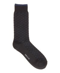 COMME CA ISM MENS/リンクス 市松柄 ドレスソックス/506865982