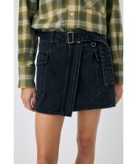 moussy/WRAP デニムミニスカート/506877163