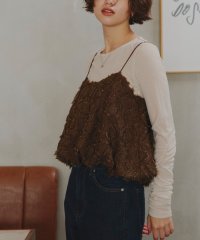 titivate/袖シャーリングシアートップス/506877287