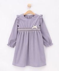 SHOO・LA・RUE(Kids) /【110－140cm】ミニコーデュロイスモッキングワンピース/506877553