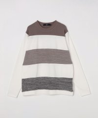 SHIPS Colors  MEN/SHIPS Colors:〈手洗い可能〉切り替え ボーダー ロングスリーブ TEE/506877992