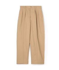 TOMORROWLAND BUYING WEAR/Tangent FRENCH ARMY CHINO コットンツイル ワイドトラウザーズ/506878096