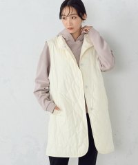 COMME CA ISM /キルティング　ロングジレ/506865930