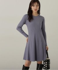 PROPORTION BODY DRESSING/リブミニニットワンピース　24AW/506870403