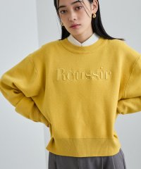 VIS/スウェットライク刺繍ロゴニットプルオーバー/506879411