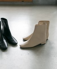 URBAN RESEARCH/『MADE IN JAPAN』スクエアトゥローヒールショートブーツ/506879844