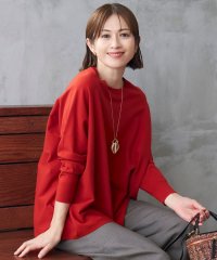 JIYU-KU /【WEB限定カラーあり・洗える】レーヨンストレッチ ニットT/506880141