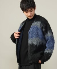 a.v.v (MEN)/【ユニセックス】ボカシ柄起毛シャギーニット（厚手であったかい）/506805413