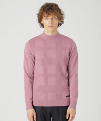 BLACK LABEL CRESTBRIDGE/シャドーチェックハイネックニット/506855734