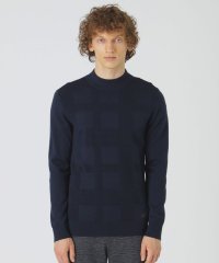 BLACK LABEL CRESTBRIDGE/シャドーチェックハイネックニット/506855734