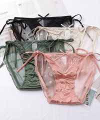 Lace Ladies/レースレディース Lace Ladies 【4枚セット】サイドリボンレースフリルショーツ/506874428