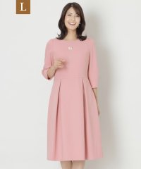 TO BE CHIC(L SIZE)/【L】ダブルサテン ワンピース/506879037