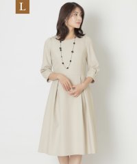 TO BE CHIC(L SIZE)/【L】ダブルサテン ワンピース/506879037