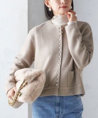 SHIPS WOMEN/〈手洗い可能〉パール モチーフ ボタン ジャッカル カーディガン/506881051