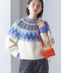 SHIPS WOMEN/〈手洗い可能〉ヘアリー ノルディック プルオーバー/506881056