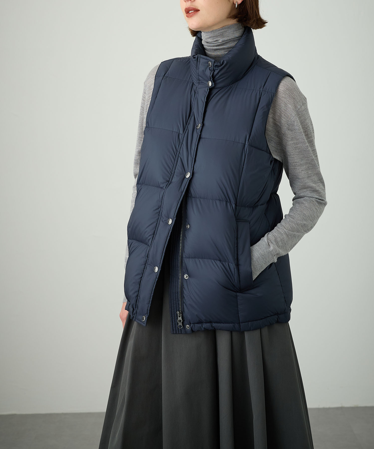 ホットセール - アートトラベルシューズ セール 60%OFF】ノーク 【TAIONコラボ】ダウンベスト N.O.R.C ジャケット・アウター