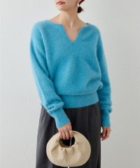 GALLARDAGALANTE/カシミヤ混キーネックニット/506881309