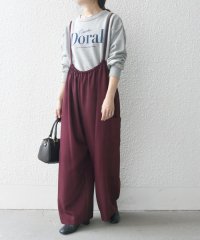 SHIPS any WOMEN/SHIPS any:〈洗濯機可能〉ウーステッド イージー ギャザー サロペット/506881886