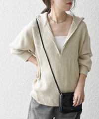 SHIPS any MEN/SHIPS any:〈手洗い可能〉ハーフジップ 畦編み ドライバーズ ニット 24FW◇/506882190