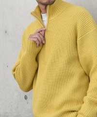 SHIPS any MEN/SHIPS any:〈手洗い可能〉ハーフジップ 畦編み ドライバーズ ニット 24FW◇/506882190