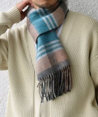 SHIPS any MEN/SHIPS any: ウール リバーシブル チェック マフラー 24FW◇/506882192